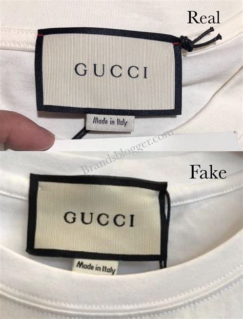 how to tell fake gucci polo|how to check gucci t shirt.